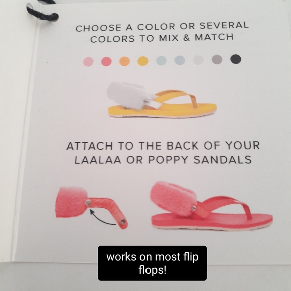 New UGG Fluffit Heel Straps Var sizes - Picture 2 of 5